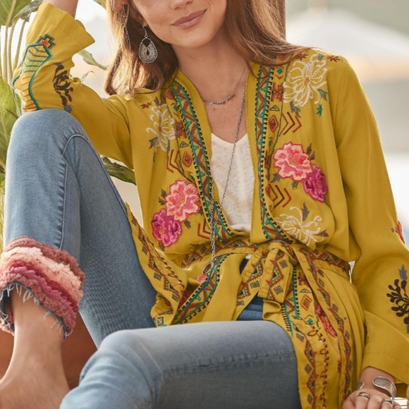 🆕🌿DRIFTWOOD BOHO CARDI BLAZER🌿 - Picture 1 of 14